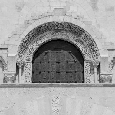 İtalya 'daki eski şehir manzarası 