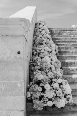 İtalya 'daki eski şehir manzarası 