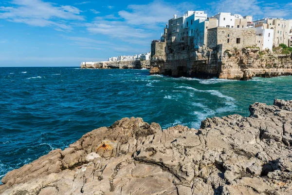 Eski şehir Polignano a Mare, İtalya 