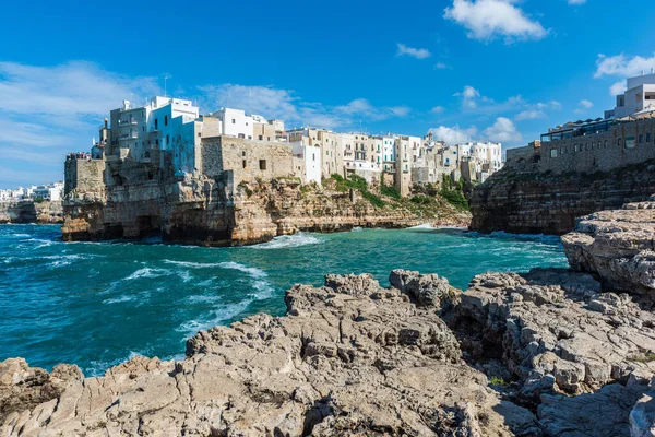 Eski şehir Polignano a Mare, İtalya 