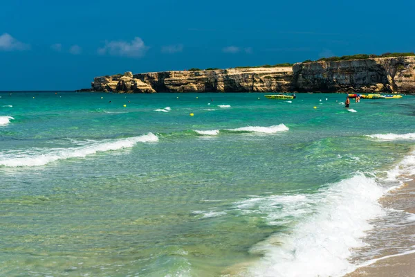 Hermosa Vista Playa Torre Dell Orso — Foto de Stock