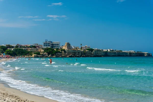 Torre dell 'Orso plajının güzel manzarası