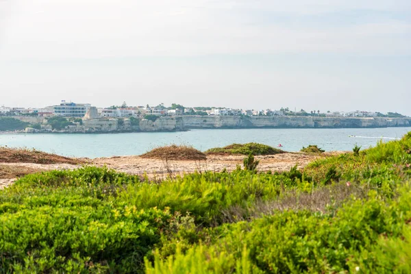 Bela Vista Praia Torre Dell Orso — Fotografia de Stock