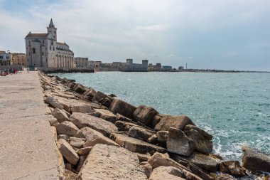 İtalya 'daki eski şehir manzarası 