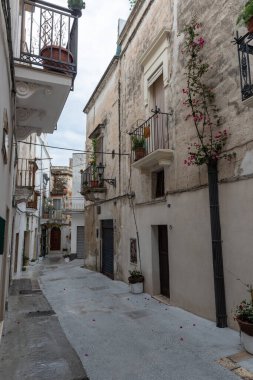 Putignano Grottaglie 'nin eski kasabası Oria, İtalya