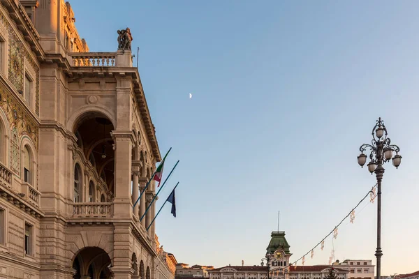Mooie Stad Trieste Italië Europa — Stockfoto