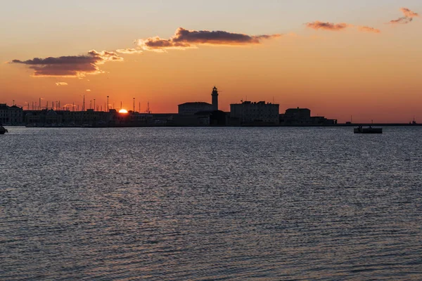 Hermosa Ciudad Trieste Italia Europa — Foto de Stock