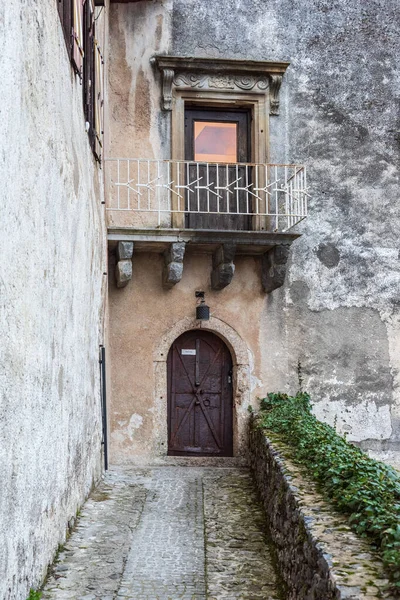 Casa Velha Cidade Lugar Viagem Fundo — Fotografia de Stock