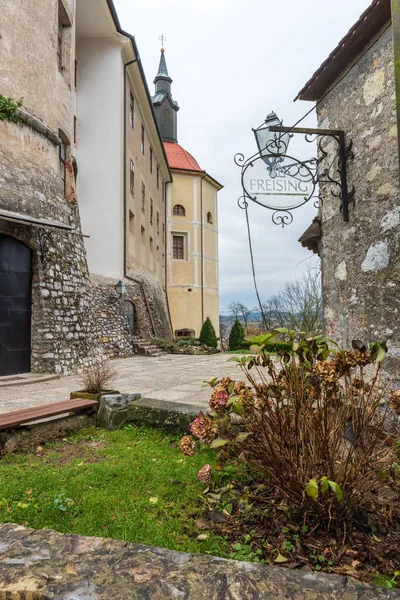 Skofja Loka Architektur Und Stadtansicht Slowenien Dezember 2018 — Stockfoto