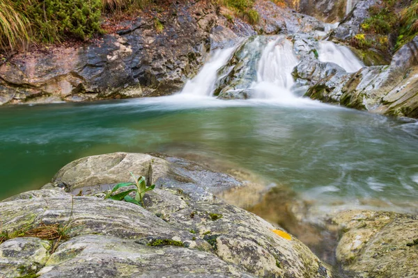 Montenegriner Wasserfall Italien — Stockfoto