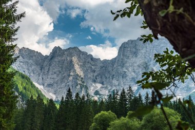 Dağlardaki manzara çok güzel. Conca Fusine, İtalya 