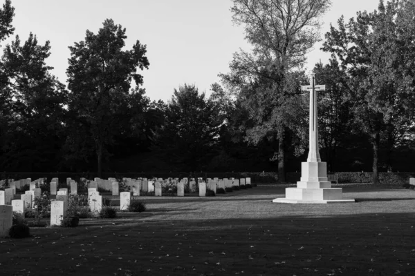 Kriegsfriedhof Von Udine — Stockfoto