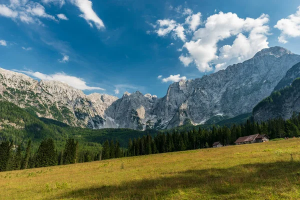 Schöne Landschaft Den Bergen Conca Fusine Italien — Stockfoto
