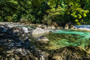 Crosis Tarcento İtalya 'nın güzel şelaleleri