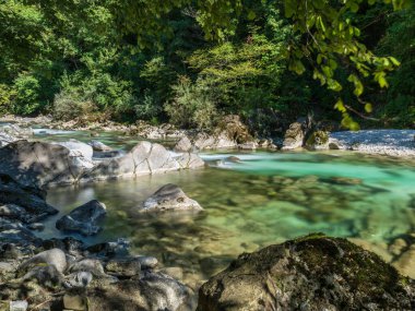 Crosis Tarcento İtalya 'nın güzel şelaleleri