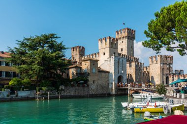 Eski şehrin güzel manzarası.