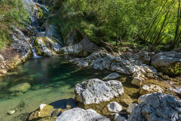 Montenegros Tulin Vattenfall Orvencos Vattendrag — Stockfoto