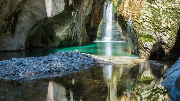 Prachtige Watervallen Van Crosis Tarcento Italië — Stockfoto