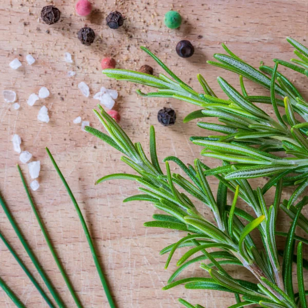 Een Bovenaanzicht Van Een Groep Kleurrijke Natuurlijke Ballen Kruiden Oude — Stockfoto