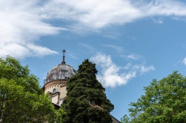 İtalya 'nın Gemona del Friuli kasabası.