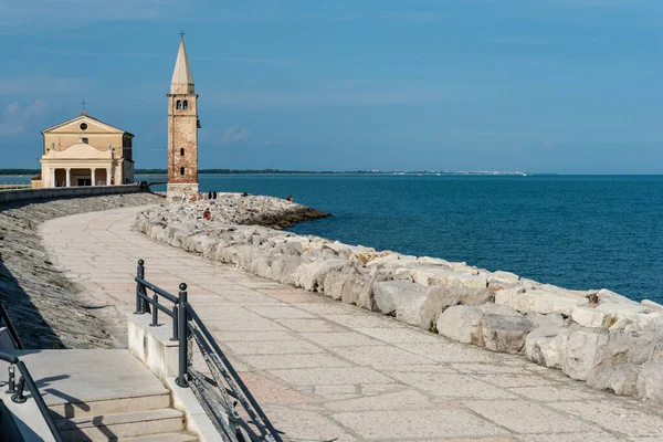 Prachtig Uitzicht Kustplaats Caorle Noord Italië — Stockfoto