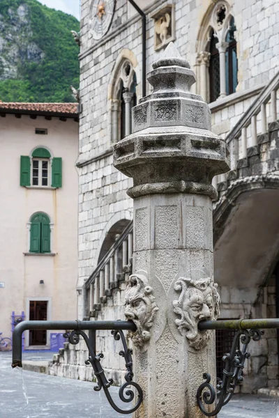 Vista Del Antiguo Castillo Medieval Italia — Foto de Stock