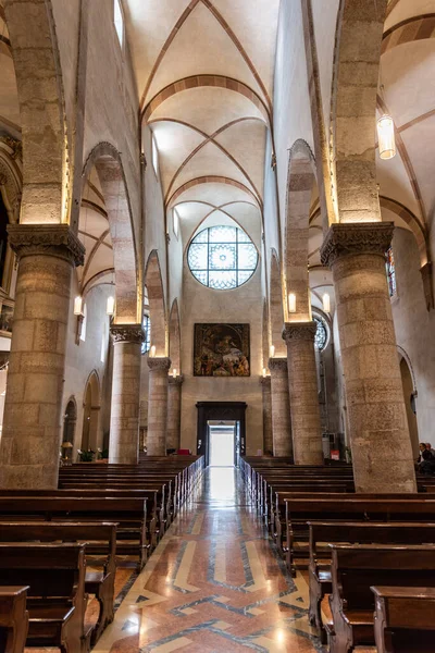 Interieur Van Kathedraal Gemona Del Friuli Italië — Stockfoto