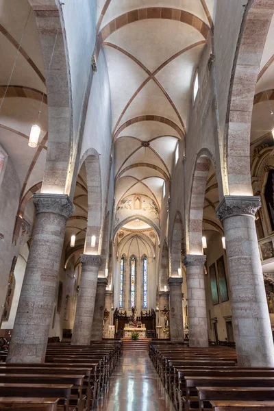 Intérieur Cathédrale Gemona Del Friuli Italie — Photo