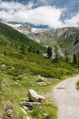 Dolomitlerin güzel manzarası, İtalya.