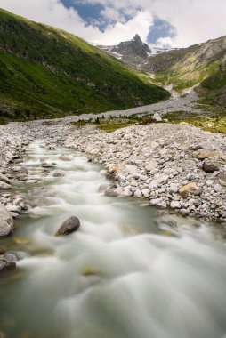 Dolomitlerin güzel manzarası, İtalya.
