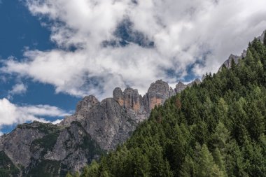 Dağ manzarası, Dolomites, İtalya