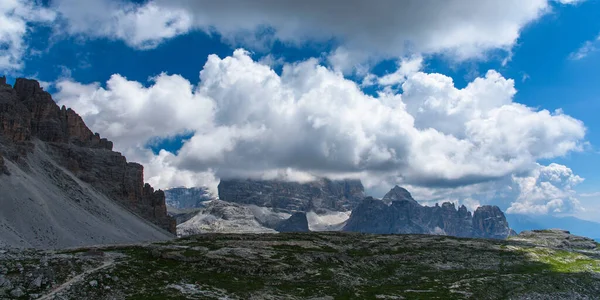 Piękny Krajobraz Dolomitów Włochy — Zdjęcie stockowe