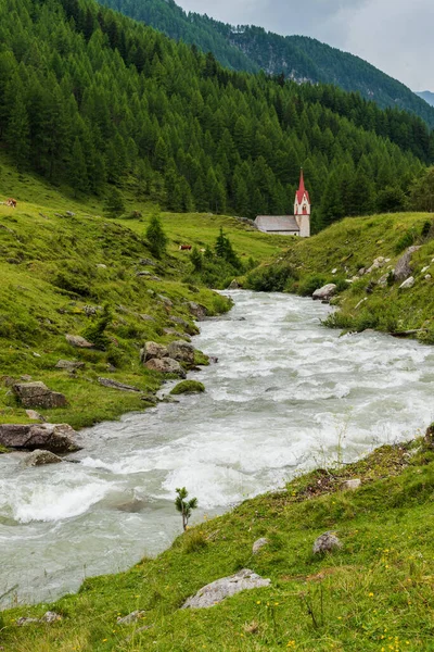 Krajobraz Góry Dolomity Włochy — Zdjęcie stockowe