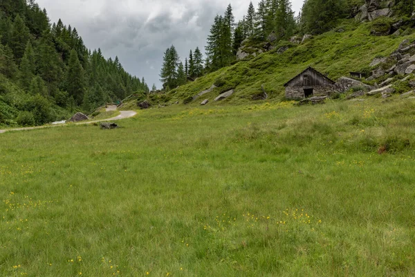 Horská Krajina Regionu Dolomity Itálie — Stock fotografie