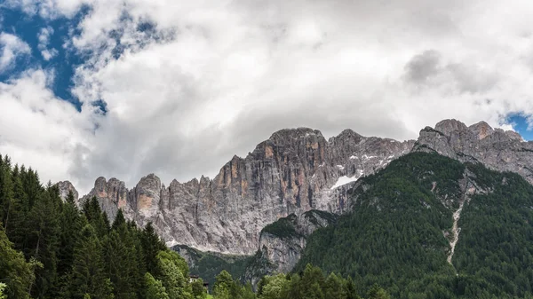 Horská Krajina Regionu Dolomity Itálie — Stock fotografie