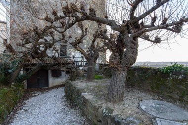 Eski İtalyan mimarisinin güzel manzarası