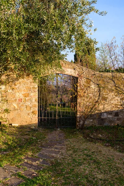 Bella Vista Della Vecchia Architettura Italiana — Foto Stock