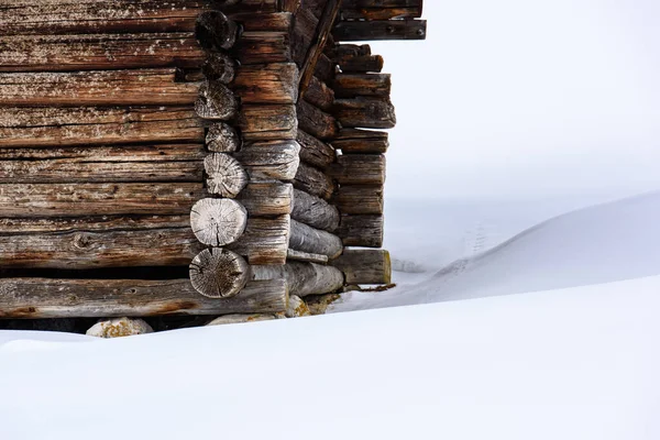 Сценічний Сніг Вкрив Альп Сіузі Сейзер Альм Доломіти Італія — стокове фото