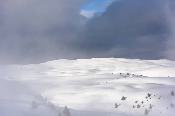 Schöne Aufnahme Der Seiser Alm Seiser Alm Dolomiten Italien — Stockfoto