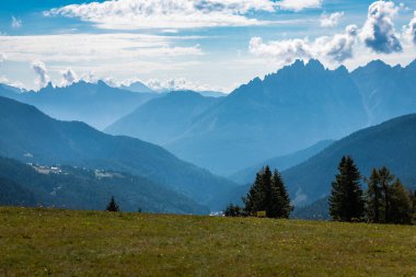 Dağlardaki güzel manzara, Val di Zoldo, İtalya