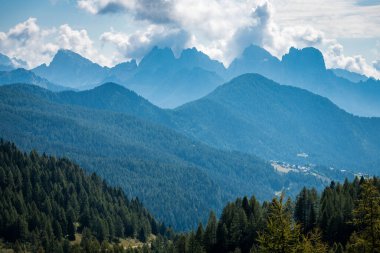 Dağlardaki güzel manzara, Val di Zoldo, İtalya