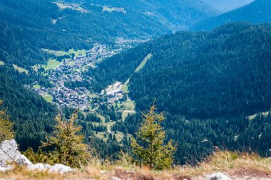 Dağlardaki güzel manzara, Val di Zoldo, İtalya