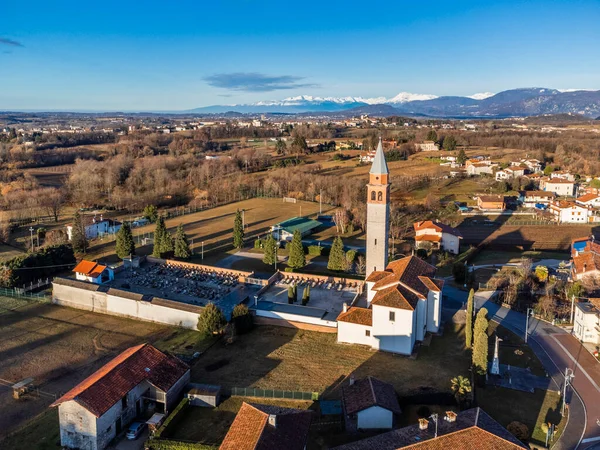 Raspano Martinazzo Nun Hava Manzarası Talya — Stok fotoğraf