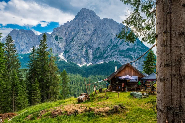 Sappada Entre Bois Montagnes Villages Dolomites — Photo