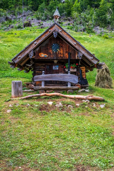 Sappada Entre Bosques Montanhas Aldeias Dolomitas — Fotografia de Stock
