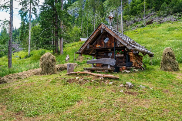 Sappada Entre Bosques Montañas Pueblos Dolomitas — Foto de Stock