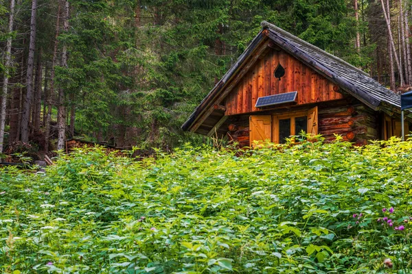 Sappada Dorf Den Bergen Italien — Stockfoto