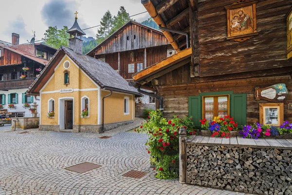 Деревня Саппада Горах Италия — стоковое фото