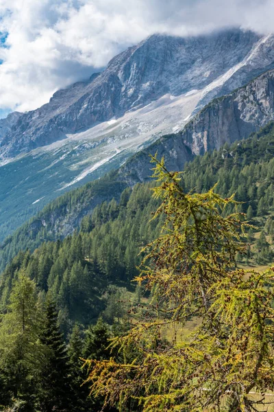 Пейзаж Горах Валь Зольдо Италия — стоковое фото