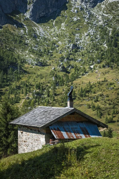 Hermoso Paisaje Las Montañas Val Zoldo Italia — Foto de Stock